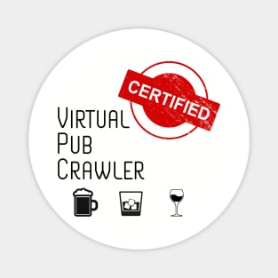 Certified Virtual Pub Crawler Light Magnet